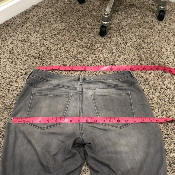 Athleta Sculptek Mid Rise Skinny Jeans Size 4 Gray - Picture 4 of 9